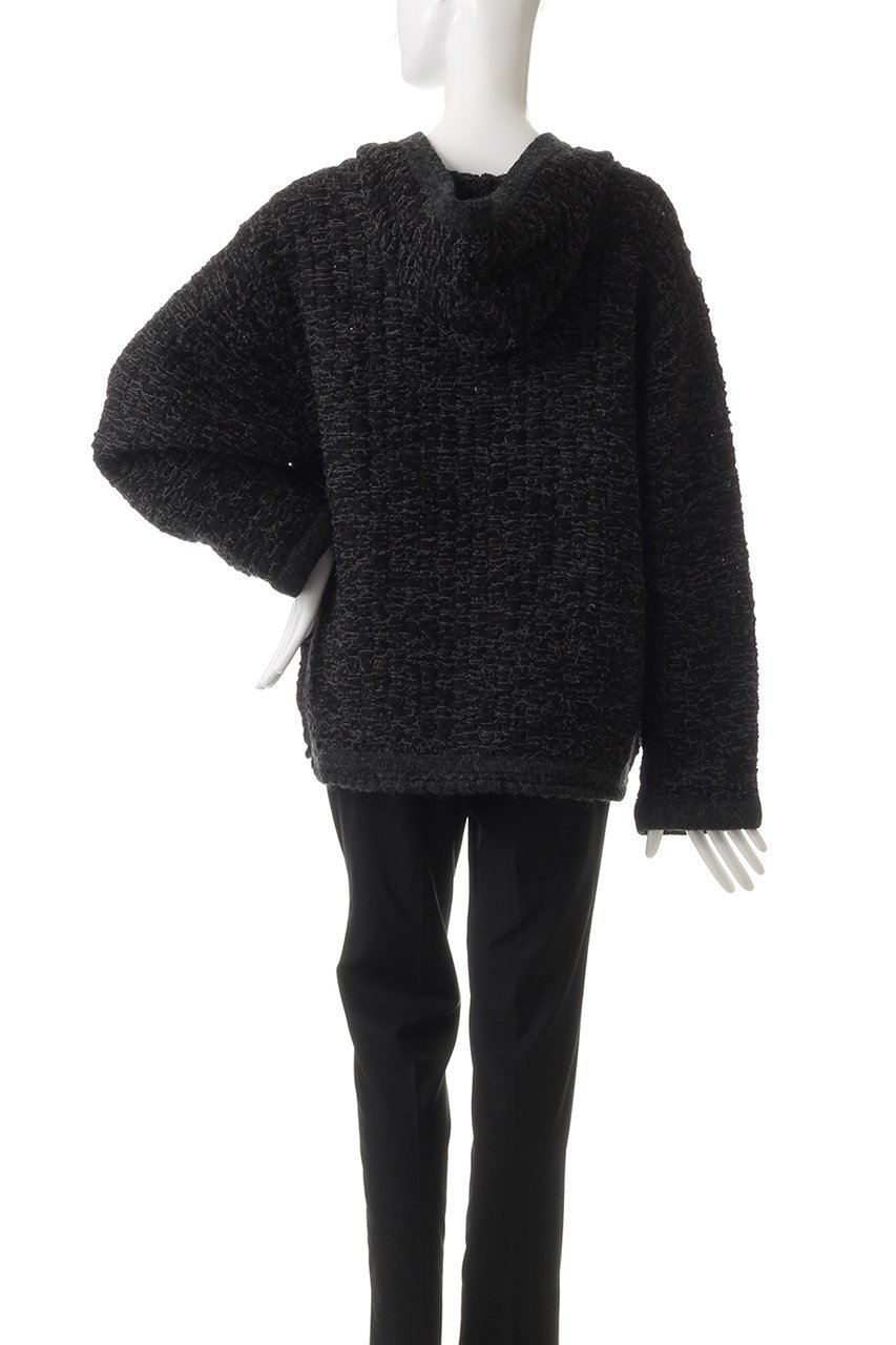 【プランク プロジェクト/PRANK PROJECT】のレースアップスラブフーディニット/Lace Up Slub Hoodie Knit 人気、トレンドファッション・服の通販 founy(ファニー) 　ファッション　Fashion　レディースファッション　Fashion for Women　トップス・カットソー　Cut & Sew Tops　ニット　Knit Tops & Sweaters　カジュアルプルオーバー・ニットトップス　Pullovers & Knit Tops / Casual Pullovers　おすすめ　Recommended / Our Picks　ルーズ　Loose, Oversized　other-4|ID: prp329100004822899 ipo3291000000035067262