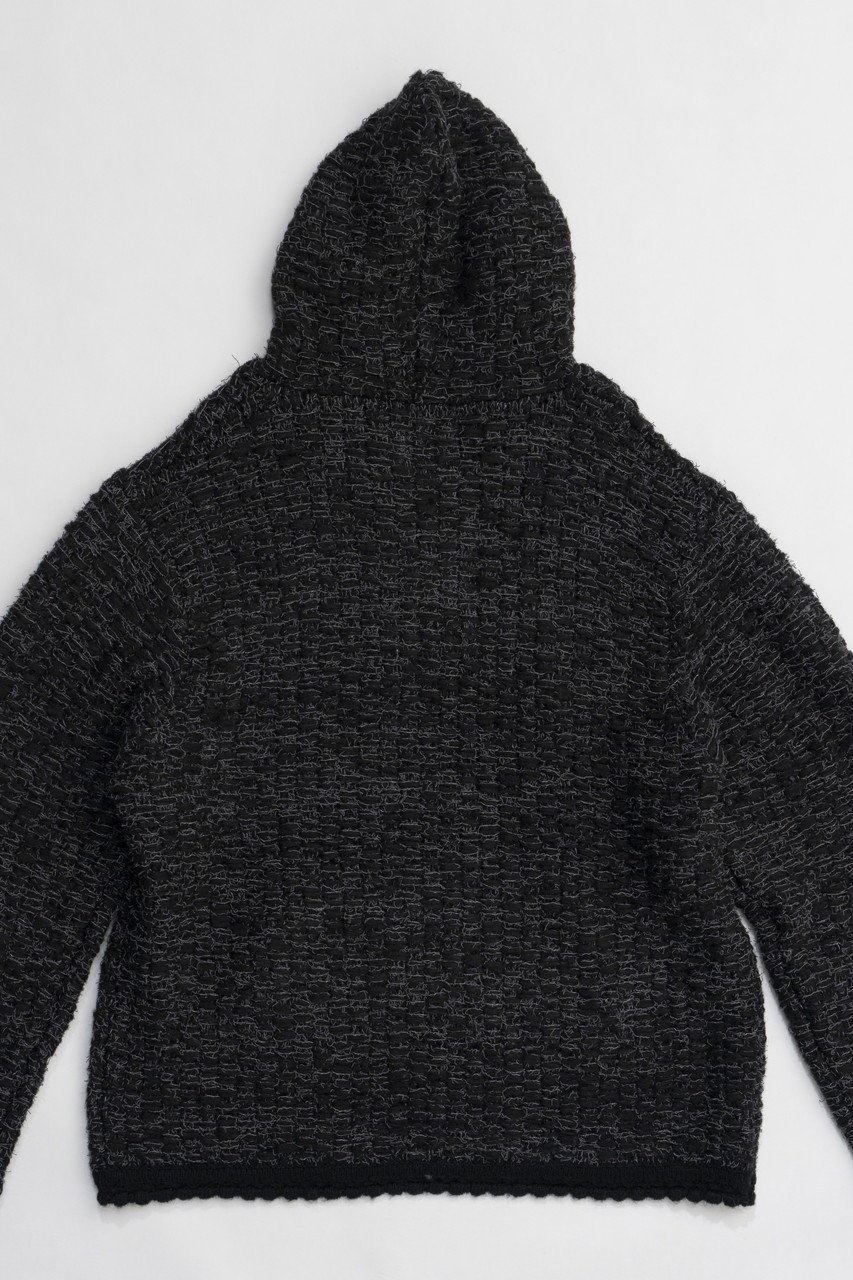 【プランク プロジェクト/PRANK PROJECT】のレースアップスラブフーディニット/Lace Up Slub Hoodie Knit 人気、トレンドファッション・服の通販 founy(ファニー) 　ファッション　Fashion　レディースファッション　Fashion for Women　トップス・カットソー　Cut & Sew Tops　ニット　Knit Tops & Sweaters　カジュアルプルオーバー・ニットトップス　Pullovers & Knit Tops / Casual Pullovers　おすすめ　Recommended / Our Picks　ルーズ　Loose, Oversized　other-7|ID: prp329100004822899 ipo3291000000035570567