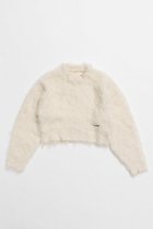 【プランク プロジェクト/PRANK PROJECT】のピアッシングシャギーニット/Piercing Shaggy Knit IVR(アイボリー)|ID: prp329100004822900 ipo3291000000035781983