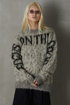【プランク プロジェクト/PRANK PROJECT】のロゴメランジシャギーニット / Logo Melange Shaggy Knit 人気、トレンドファッション・服の通販 founy(ファニー) ファッション Fashion レディースファッション Fashion for Women トップス・カットソー Cut & Sew Tops ニット Knit Tops & Sweaters カジュアルプルオーバー・ニットトップス Pullovers & Knit Tops / Casual Pullovers メランジ Melange, Mixed Yarn thumbnail WHT(ホワイト)|ID: prp329100004822907 ipo3291000000035067465