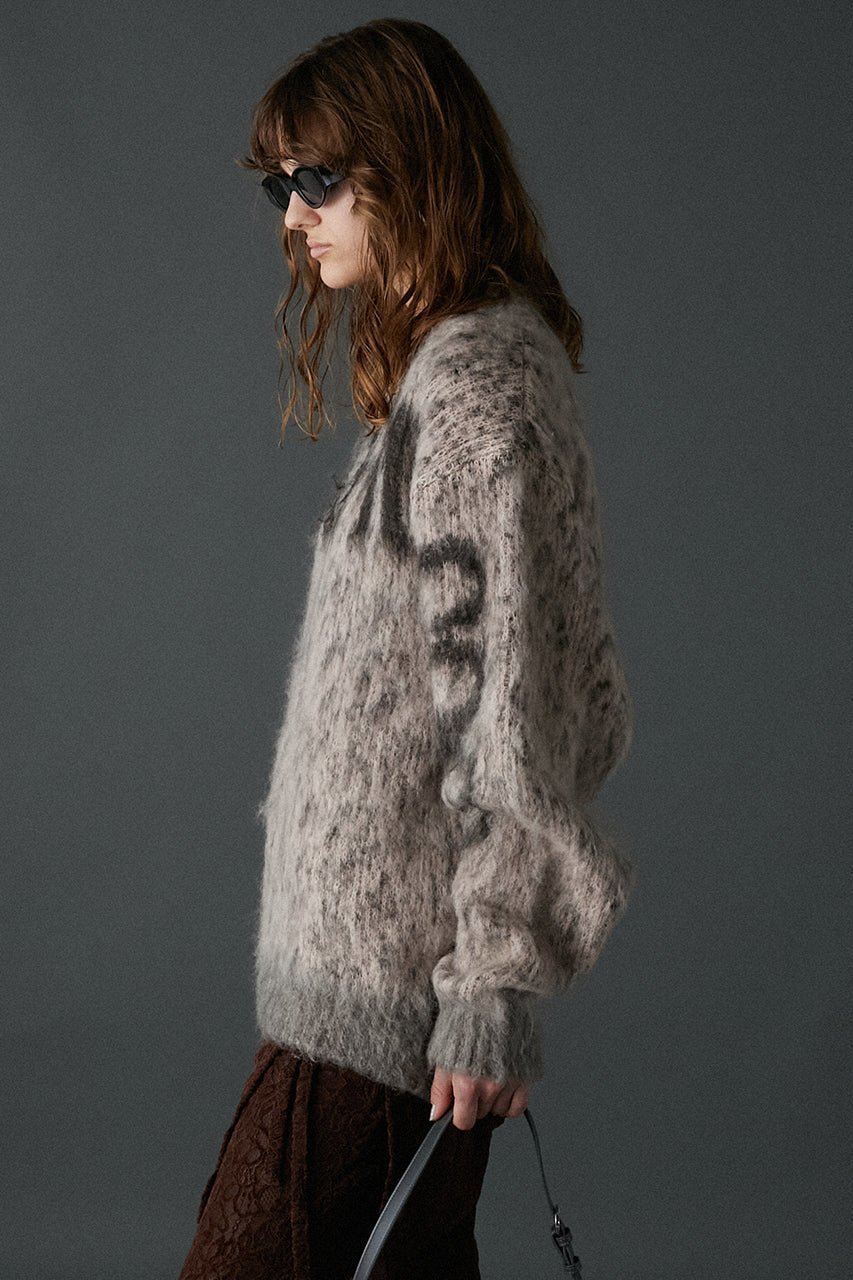 【プランク プロジェクト/PRANK PROJECT】のロゴメランジシャギーニット / Logo Melange Shaggy Knit 人気、トレンドファッション・服の通販 founy(ファニー) 　ファッション　Fashion　レディースファッション　Fashion for Women　トップス・カットソー　Cut & Sew Tops　ニット　Knit Tops & Sweaters　カジュアルプルオーバー・ニットトップス　Pullovers & Knit Tops / Casual Pullovers　メランジ　Melange, Mixed Yarn　other-3|ID: prp329100004822907 ipo3291000000035067469