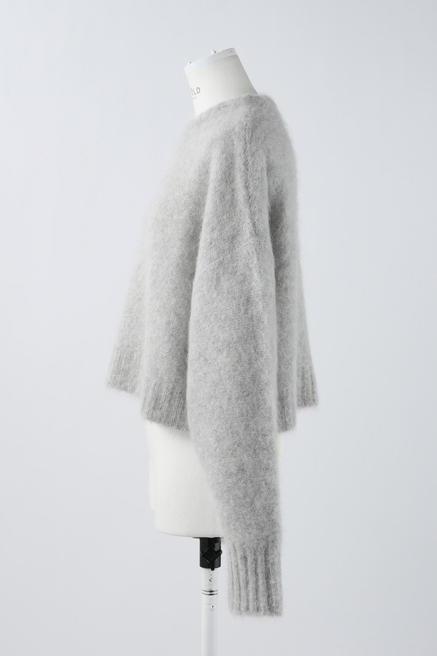 【エンフォルド/ENFOLD】のCropped P.O/プルオーバー 人気、トレンドファッション・服の通販 founy(ファニー) 　ファッション　Fashion　レディースファッション　Fashion for Women　トップス・カットソー　Cut & Sew Tops　ニット　Knit Tops & Sweaters　カジュアルプルオーバー・ニットトップス　Pullovers & Knit Tops / Casual Pullovers　カットソー　Cut and Sewn Top　クロップド　Cropped, Short Length　ドレス　Dress, One-Piece　ボックス　Boxy, Box Shape　エレガント 上品　Elegant　other-2|ID: prp329100004822908 ipo3291000000035067482