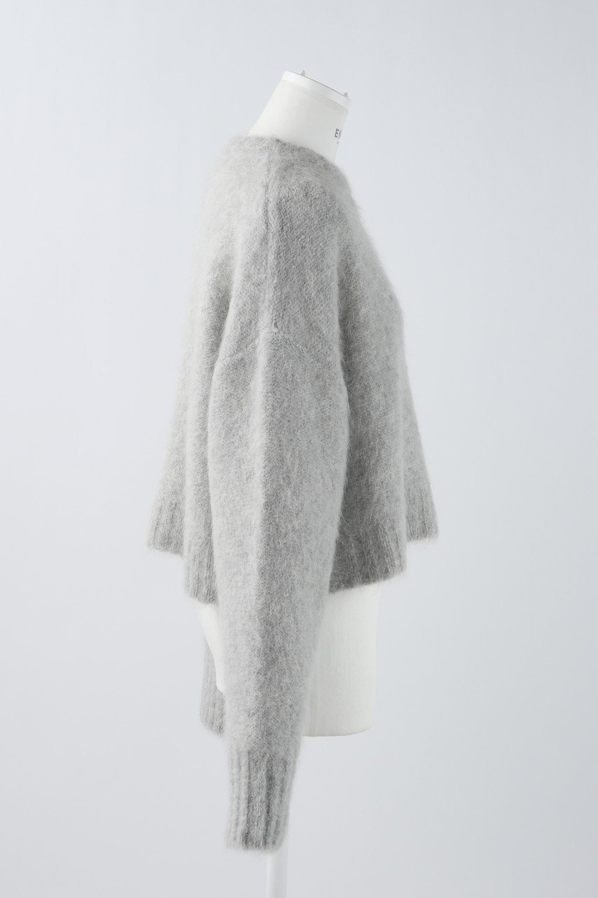 【エンフォルド/ENFOLD】のCropped P.O/プルオーバー 人気、トレンドファッション・服の通販 founy(ファニー) 　ファッション　Fashion　レディースファッション　Fashion for Women　トップス・カットソー　Cut & Sew Tops　ニット　Knit Tops & Sweaters　カジュアルプルオーバー・ニットトップス　Pullovers & Knit Tops / Casual Pullovers　カットソー　Cut and Sewn Top　クロップド　Cropped, Short Length　ドレス　Dress, One-Piece　ボックス　Boxy, Box Shape　エレガント 上品　Elegant　other-4|ID: prp329100004822908 ipo3291000000035067489