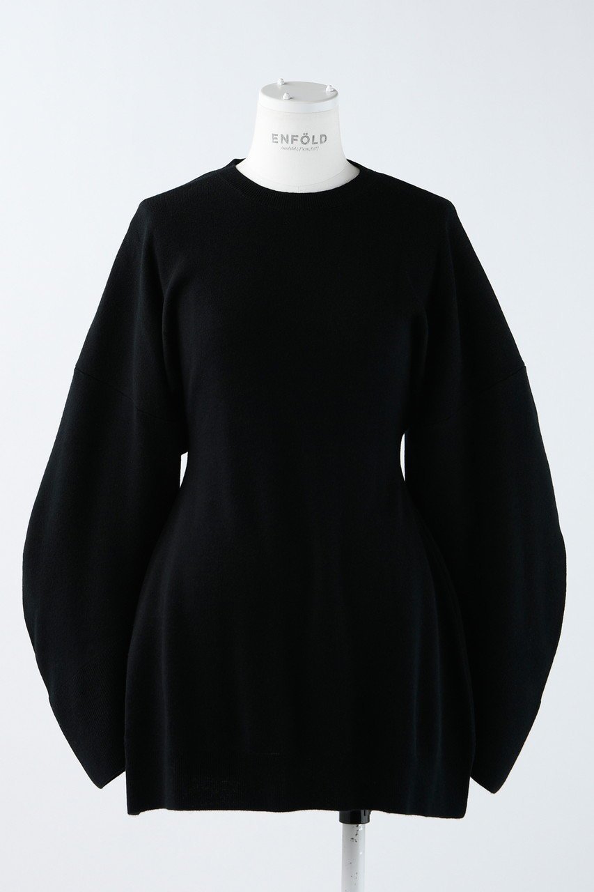 【エンフォルド/ENFOLD】のフィットフレア P.O/プルオーバー 人気、トレンドファッション・服の通販 founy(ファニー) 　ファッション　Fashion　レディースファッション　Fashion for Women　トップス・カットソー　Cut & Sew Tops　ニット　Knit Tops & Sweaters　カジュアルプルオーバー・ニットトップス　Pullovers & Knit Tops / Casual Pullovers　コンパクト　Compact, Small Size　フィット　Fit, Slim Fit　フレア　Flare, Flared　リラックス　Relax, Relaxed Fit　ワイド　Wide, Wide Fit　 other-1|ID: prp329100004822912 ipo3291000000035067522