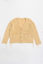 【プランク プロジェクト/PRANK PROJECT】のアルパカシャギーカーディガン / Alpaca Shaggy Cardigan YEL(イエロー)|ID: prp329100004822913 ipo3291000000035067541