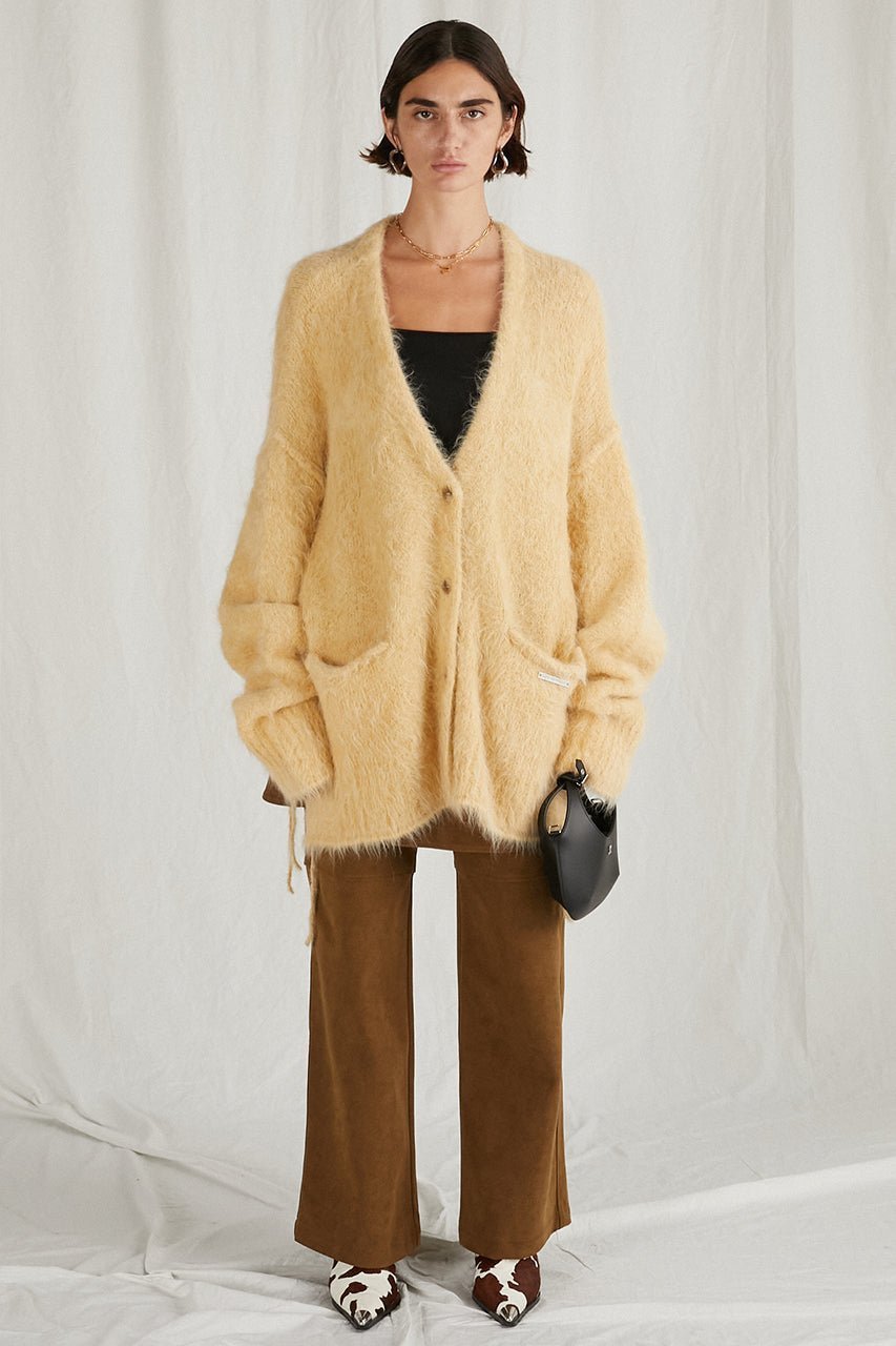 【プランク プロジェクト/PRANK PROJECT】のアルパカシャギーカーディガン / Alpaca Shaggy Cardigan 人気、トレンドファッション・服の通販 founy(ファニー) 　ファッション　Fashion　レディースファッション　Fashion for Women　トップス・カットソー　Cut & Sew Tops　ニット　Knit Tops & Sweaters　カーディガン・羽織り　Layered Style Cardigans　カーディガン　Cardigan, Knitwear　スリット　Slit, Slit Detail　other-3|ID: prp329100004822913 ipo3291000000035067545