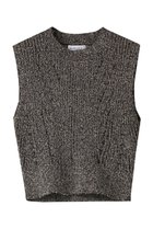 【メゾンスペシャル/MAISON SPECIAL】のCurl Yarn Short Length Sleeveless Knit Tops/カールヤーンショートノースリーブニット MLT1(マルチカラー)|ID: prp329100004822939 ipo3291000000035068039