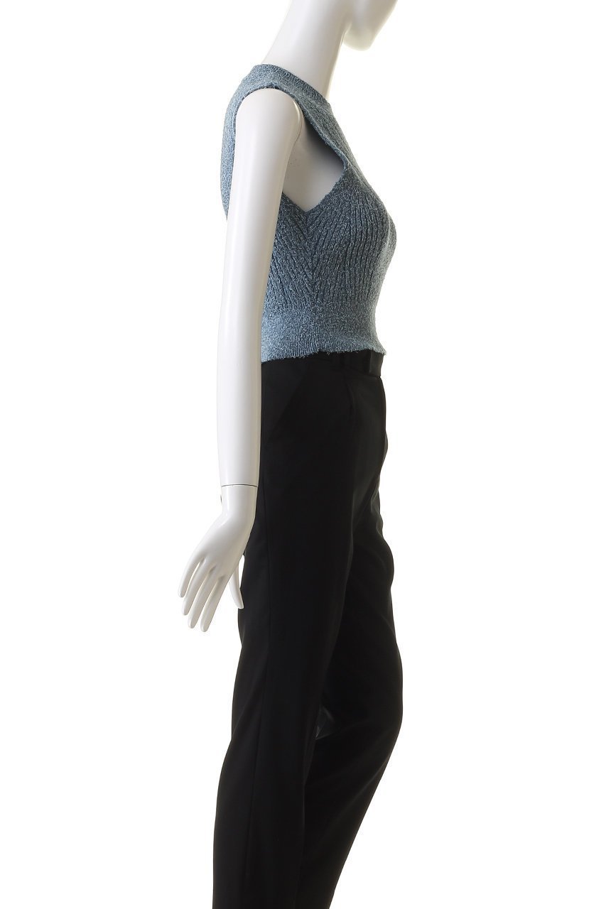 【メゾンスペシャル/MAISON SPECIAL】のCurl Yarn Short Length Sleeveless Knit Tops/カールヤーンショートノースリーブニット 人気、トレンドファッション・服の通販 founy(ファニー) 　ファッション　Fashion　レディースファッション　Fashion for Women　トップス・カットソー　Cut & Sew Tops　ニット　Knit Tops & Sweaters　キャミソール&ノースリーブ　Camisoles & Sleeveless Tops　カジュアルプルオーバー・ニットトップス　Pullovers & Knit Tops / Casual Pullovers　春　Spring　カッティング　Cutting Detail　コンパクト　Compact, Small Size　ノースリーブ　Sleeveless, No-Sleeve　ワイド　Wide, Wide Fit　ワイドリブ　Wide Rib, Wide Ribbed Knit　夏　Summer　other-3|ID: prp329100004822939 ipo3291000000035068042