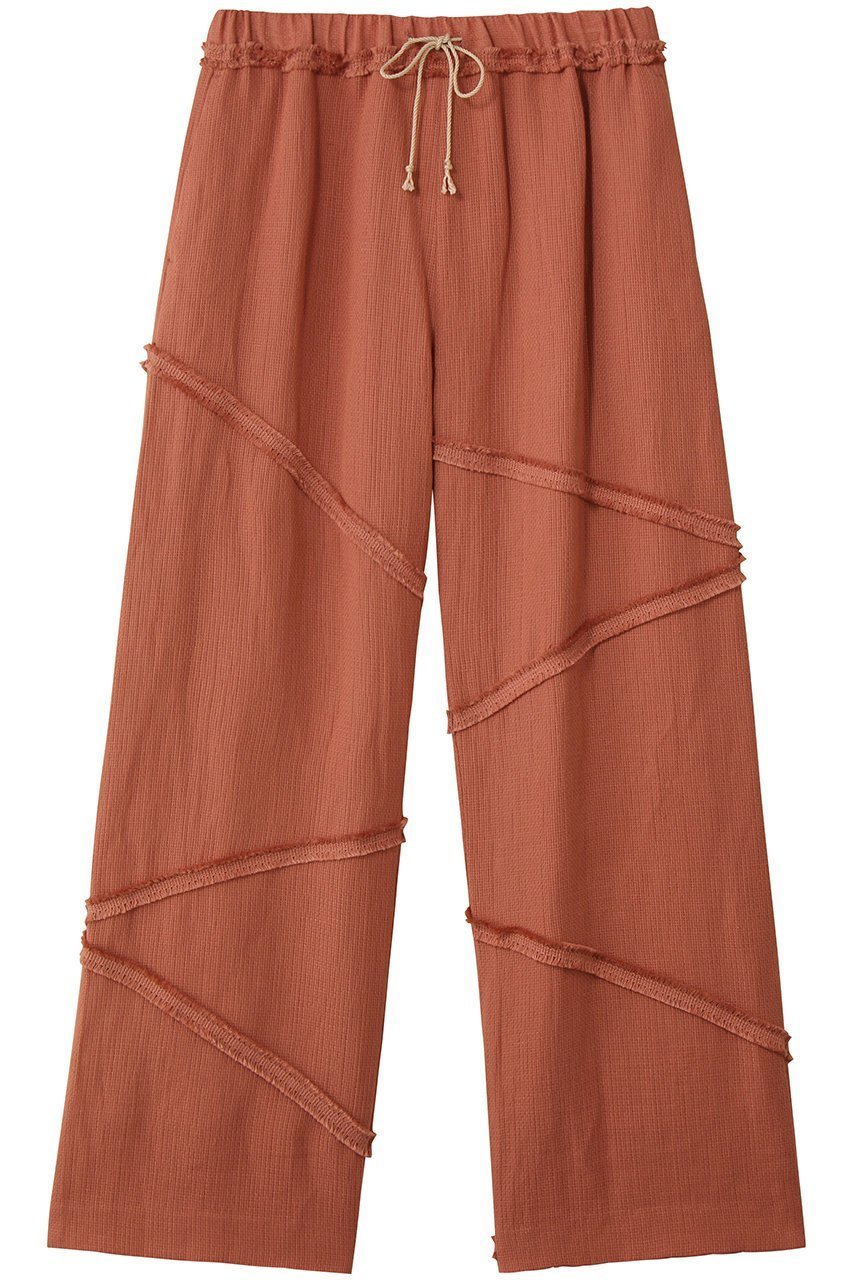 【エリオポール/heliopole】の【muller of yoshiokubo】PANAMA フリンジパンツ 人気、トレンドファッション・服の通販 founy(ファニー) 　ファッション　Fashion　レディースファッション　Fashion for Women　パンツ　Pants & Trousers　シンプル　Simple, Minimal　ストレート　Straight, Straight Cut　ランダム　Random, Irregular　リネン　Linen, Linen Fabric　ワイド　Wide, Wide Fit　 other-1|ID: prp329100004822951 ipo3291000000035068268