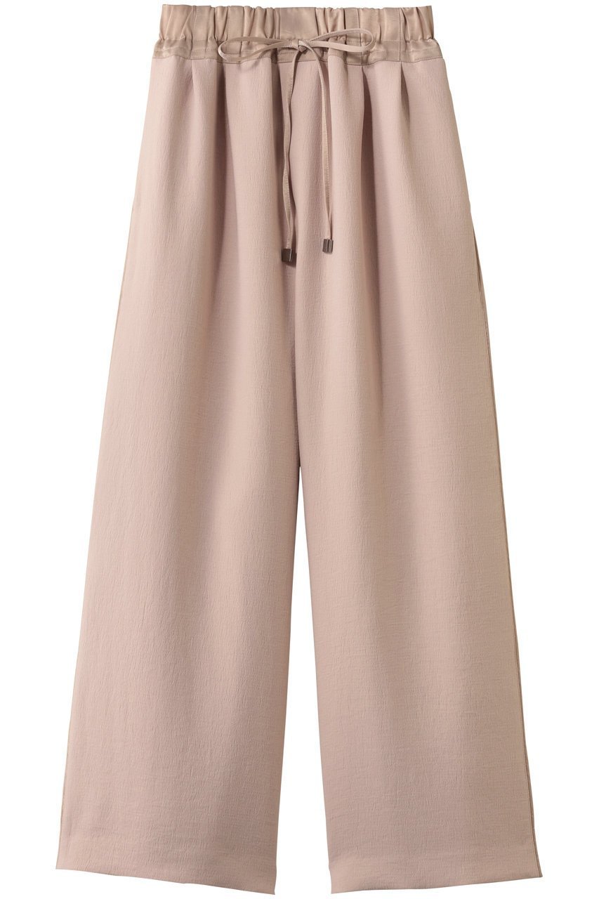 【スタニングルアー/STUNNING LURE】の【1/7 11:00販売開始】rジョーゼットトラックパンツ インテリア・キッズ・メンズ・レディースファッション・服の通販 founy(ファニー) 　ファッション　Fashion　レディースファッション　Fashion for Women　パンツ　Pants & Trousers　モダン　Modern, Contemporary　リラックス　Relax, Relaxed Fit　ワイド　Wide, Wide Fit　新作・新入荷　New Arrivals / New In　ピンクベージュ|ID: prp329100004826326 ipo3291000000035115864