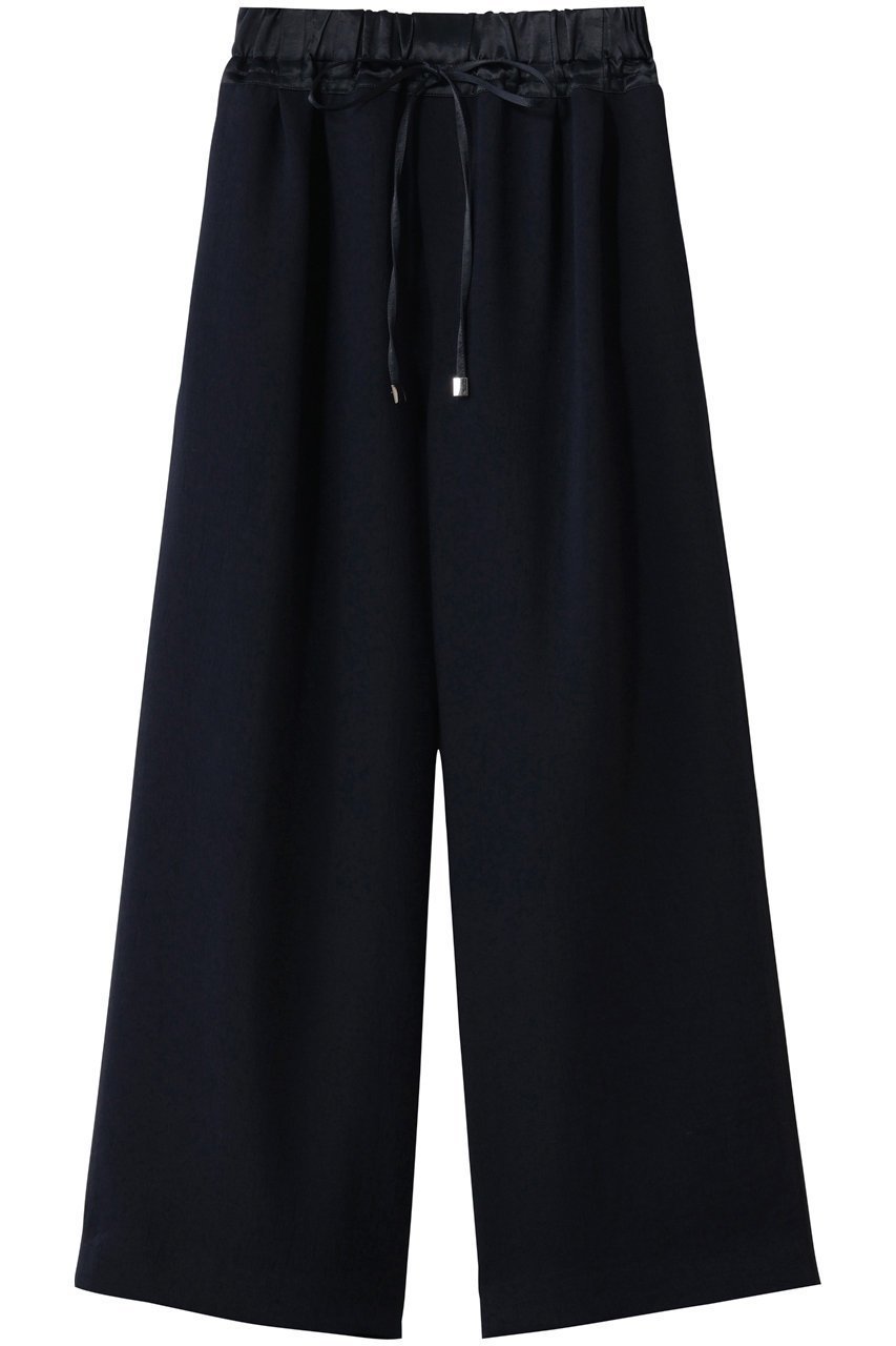 【スタニングルアー/STUNNING LURE】の【1/7 11:00販売開始】rジョーゼットトラックパンツ インテリア・キッズ・メンズ・レディースファッション・服の通販 founy(ファニー) 　ファッション　Fashion　レディースファッション　Fashion for Women　パンツ　Pants & Trousers　モダン　Modern, Contemporary　リラックス　Relax, Relaxed Fit　ワイド　Wide, Wide Fit　新作・新入荷　New Arrivals / New In　ネイビー|ID: prp329100004826326 ipo3291000000035115865