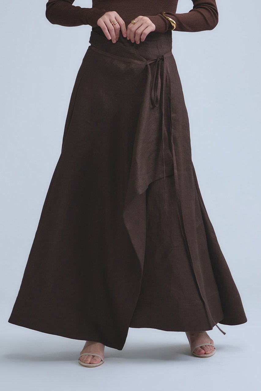 【カオス/Chaos】のリネンヘリンボンスカート インテリア・キッズ・メンズ・レディースファッション・服の通販 founy(ファニー) ファッション Fashion レディースファッション Fashion for Women スカート Skirts ロングスカート Long Skirts / Maxi & Midi Skirts 2026年 2026 おすすめ Recommended / Our Picks コンパクト Compact, Small Size セットアップ Set-Up, Coordinated Outfit フランス France, French フレンチ French, French Style リネン Linen, Linen Fabric ロング Long, Long-Length 人気 Popular, Best Seller 夏 Summer 春 Spring S/S・春夏 SS, Spring/Summer, Warm Season ブラウン|ID: prp329100004826339 ipo3291000000035116017