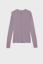 【スタニングルアー/STUNNING LURE】の【1/7 11:00販売開始】ジップアップリブニット ライトパープル|ID: prp329100004826348 ipo3291000000035116125