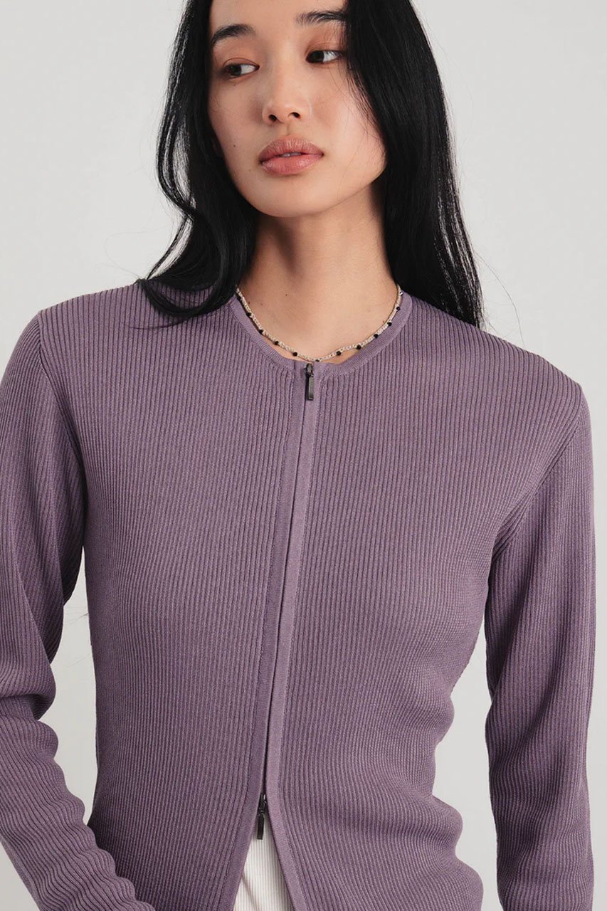 【スタニングルアー/STUNNING LURE】のジップアップリブニット 人気、トレンドファッション・服の通販 founy(ファニー) 　ファッション　Fashion　レディースファッション　Fashion for Women　トップス・カットソー　Cut & Sew Tops　ニット　Knit Tops & Sweaters　カジュアルプルオーバー・ニットトップス　Pullovers & Knit Tops / Casual Pullovers　ダブル　Double, Double-Breasted　再入荷　Restock / Back in Stock　軽量　Lightweight, Ultra Light　other-8|ID: prp329100004826348 ipo3291000000035956820