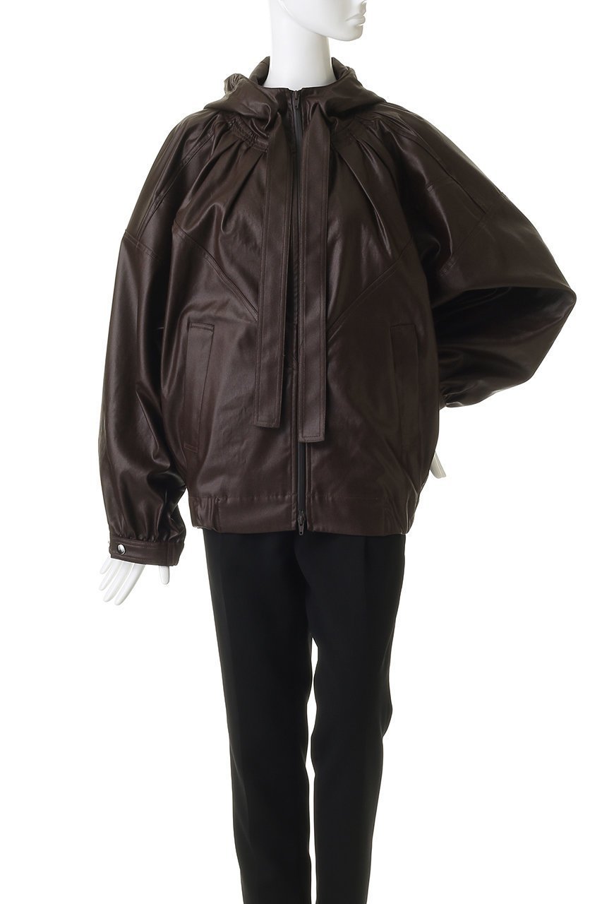 【スタニングルアー/STUNNING LURE】のrボリュームギャザーフーディー 人気、トレンドファッション・服の通販 founy(ファニー) 　ファッション　Fashion　レディースファッション　Fashion for Women　トップス・カットソー　Cut & Sew Tops　シャツ・ブラウス・オフィスカジュアル　Elegant Blouses & Button-Ups　レディースパーカー・カジュアルフーディー　Casual Hoodies & Sweatshirts　ロングTシャツ・Tシャツ　Longline T-Shirts & Tees　スウェット・クルーネックトップス　Sweatshirts & Crewnecks / Relaxed Fit Sweat Tops　カットソー・ベーシックTシャツ　Cut-and-Sewn Tops / Stretch Tees & Basics　ギャザー　Gathered, Ruffled　ジョーゼット　Georgette, Semi-Sheer Fabric　ブルゾン　Blouson, Bomber Jacket　ヴィンテージ　Vintage Style　再入荷　Restock / Back in Stock　other-7|ID: prp329100004826350 ipo3291000000035984874