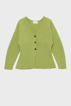 【スタニングルアー/STUNNING LURE】のアモッサスリットカーディガン ライトグリーン|ID: prp329100004826351 ipo3291000000035876184