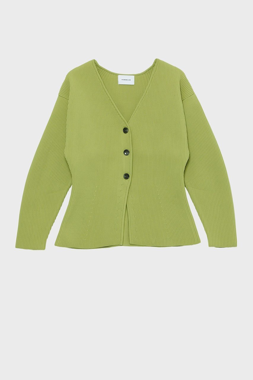 【スタニングルアー/STUNNING LURE】のアモッサスリットカーディガン インテリア・キッズ・メンズ・レディースファッション・服の通販 founy(ファニー) ファッション Fashion レディースファッション Fashion for Women トップス・カットソー Cut & Sew Tops ニット Knit Tops & Sweaters カーディガン・羽織り Layered Style Cardigans カーディガン Cardigan, Knitwear フォルム Silhouette, Form フォーマル Formal, Dressy リラックス Relax, Relaxed Fit 軽量 Lightweight, Ultra Light ライトグリーン|ID: prp329100004826351 ipo3291000000035876184