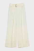 【スタニングルアー/STUNNING LURE】の【1/7 11:00販売開始】rベルテットサテンパンツ アイボリー|ID: prp329100004826352 ipo3291000000035116153