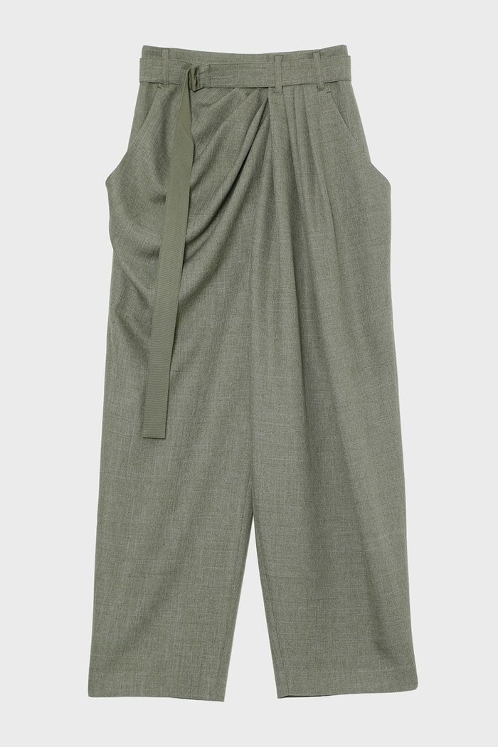 【スタニングルアー/STUNNING LURE】のrラップドレープパンツ インテリア・キッズ・メンズ・レディースファッション・服の通販 founy(ファニー) https://founy.com/ ファッション Fashion レディースファッション Fashion for Women パンツ Pants & Trousers シンプル Simple, Minimal ドレープ Drape, Draping Fabric メランジ Melange, Mixed Yarn |ID: prp329100004826353 ipo3291000000035626818