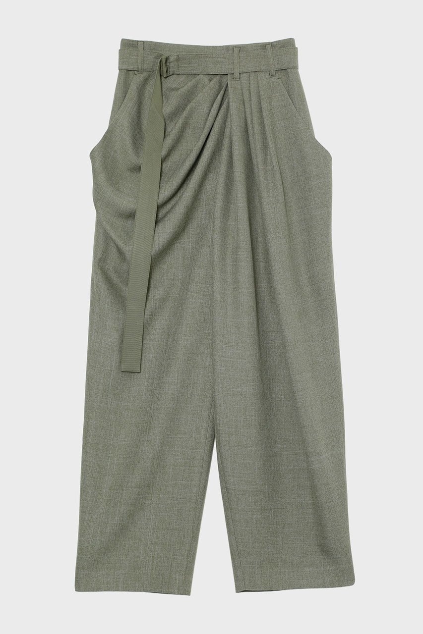 【スタニングルアー/STUNNING LURE】のrラップドレープパンツ 人気、トレンドファッション・服の通販 founy(ファニー) 　ファッション　Fashion　レディースファッション　Fashion for Women　パンツ　Pants & Trousers　シンプル　Simple, Minimal　ドレープ　Drape, Draping Fabric　メランジ　Melange, Mixed Yarn　 other-1|ID: prp329100004826353 ipo3291000000035626818