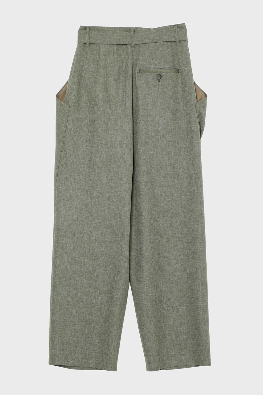 【スタニングルアー/STUNNING LURE】のrラップドレープパンツ 人気、トレンドファッション・服の通販 founy(ファニー) 　ファッション　Fashion　レディースファッション　Fashion for Women　パンツ　Pants & Trousers　シンプル　Simple, Minimal　ドレープ　Drape, Draping Fabric　メランジ　Melange, Mixed Yarn　other-2|ID: prp329100004826353 ipo3291000000035778584