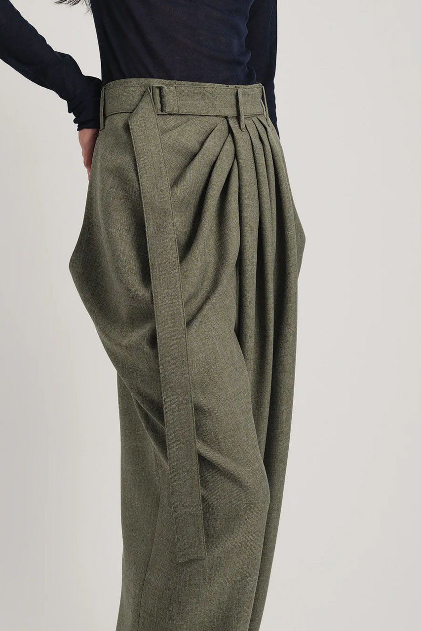 【スタニングルアー/STUNNING LURE】のrラップドレープパンツ 人気、トレンドファッション・服の通販 founy(ファニー) 　ファッション　Fashion　レディースファッション　Fashion for Women　パンツ　Pants & Trousers　シンプル　Simple, Minimal　ドレープ　Drape, Draping Fabric　メランジ　Melange, Mixed Yarn　other-7|ID: prp329100004826353 ipo3291000000035778589