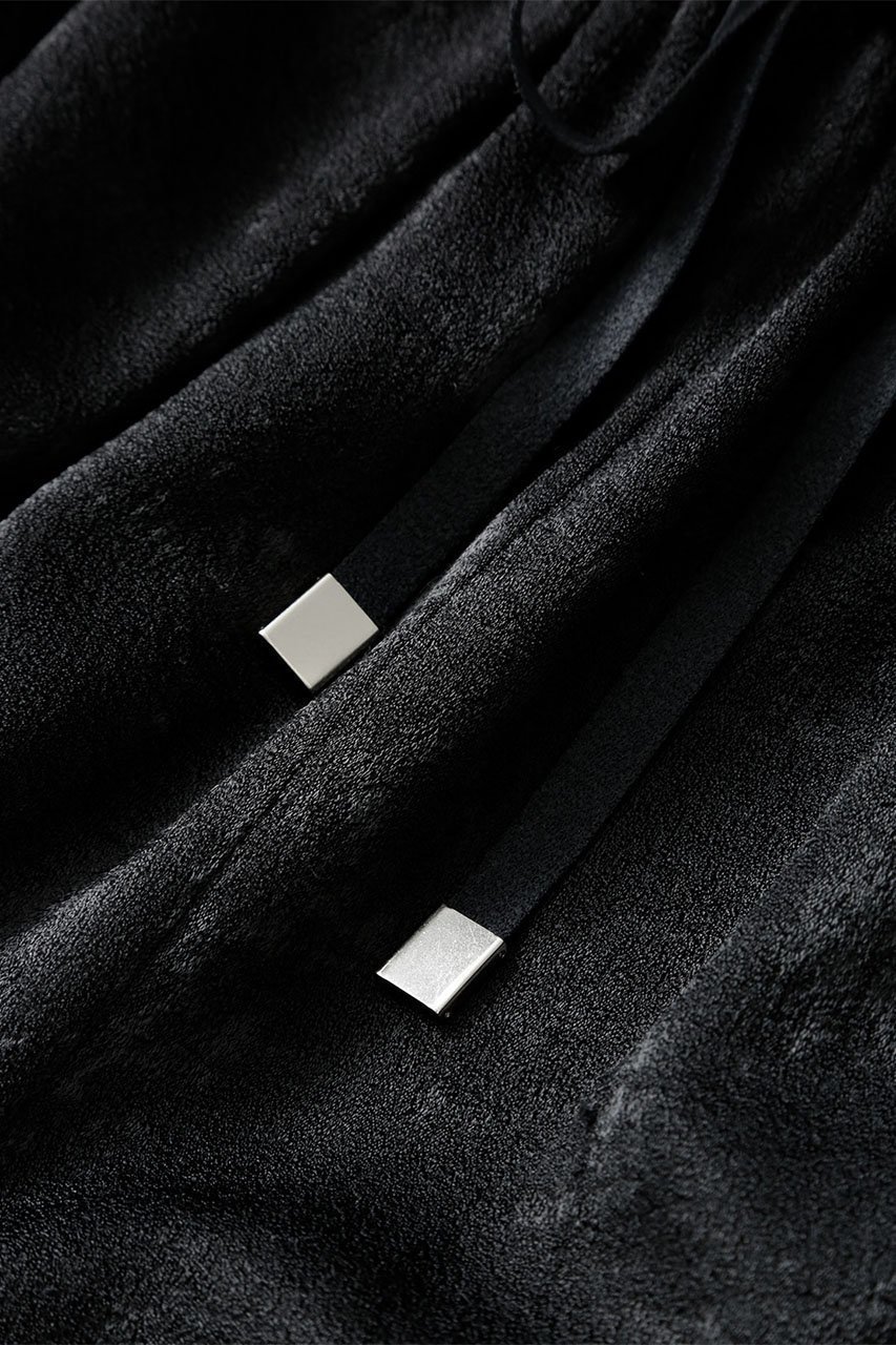 【スタニングルアー/STUNNING LURE】の【1/7 11:00販売開始】rベルベットギャザーパンツ 人気、トレンドファッション・服の通販 founy(ファニー) 　ファッション　Fashion　レディースファッション　Fashion for Women　パンツ　Pants & Trousers　シルク　Silk, 100% Silk　ストレート　Straight, Straight Cut　エレガント 上品　Elegant　新作・新入荷　New Arrivals / New In　other-4|ID: prp329100004826354 ipo3291000000035116173