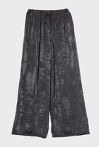 【スタニングルアー/STUNNING LURE】のrベルベットギャザーパンツ 人気、トレンドファッション・服の通販 founy(ファニー) ファッション Fashion レディースファッション Fashion for Women パンツ Pants & Trousers シルク Silk, 100% Silk ストレート Straight, Straight Cut エレガント 上品 Elegant 再入荷 Restock / Back in Stock thumbnail グレー|ID: prp329100004826354 ipo3291000000036006580