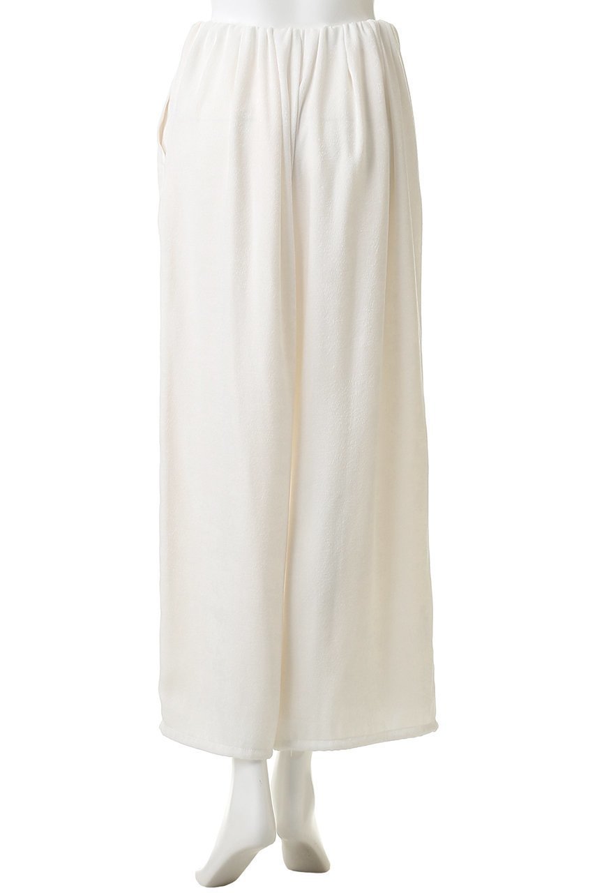 【スタニングルアー/STUNNING LURE】のrベルベットギャザーパンツ 人気、トレンドファッション・服の通販 founy(ファニー) 　ファッション　Fashion　レディースファッション　Fashion for Women　パンツ　Pants & Trousers　シルク　Silk, 100% Silk　ストレート　Straight, Straight Cut　エレガント 上品　Elegant　再入荷　Restock / Back in Stock　other-4|ID: prp329100004826354 ipo3291000000036006584