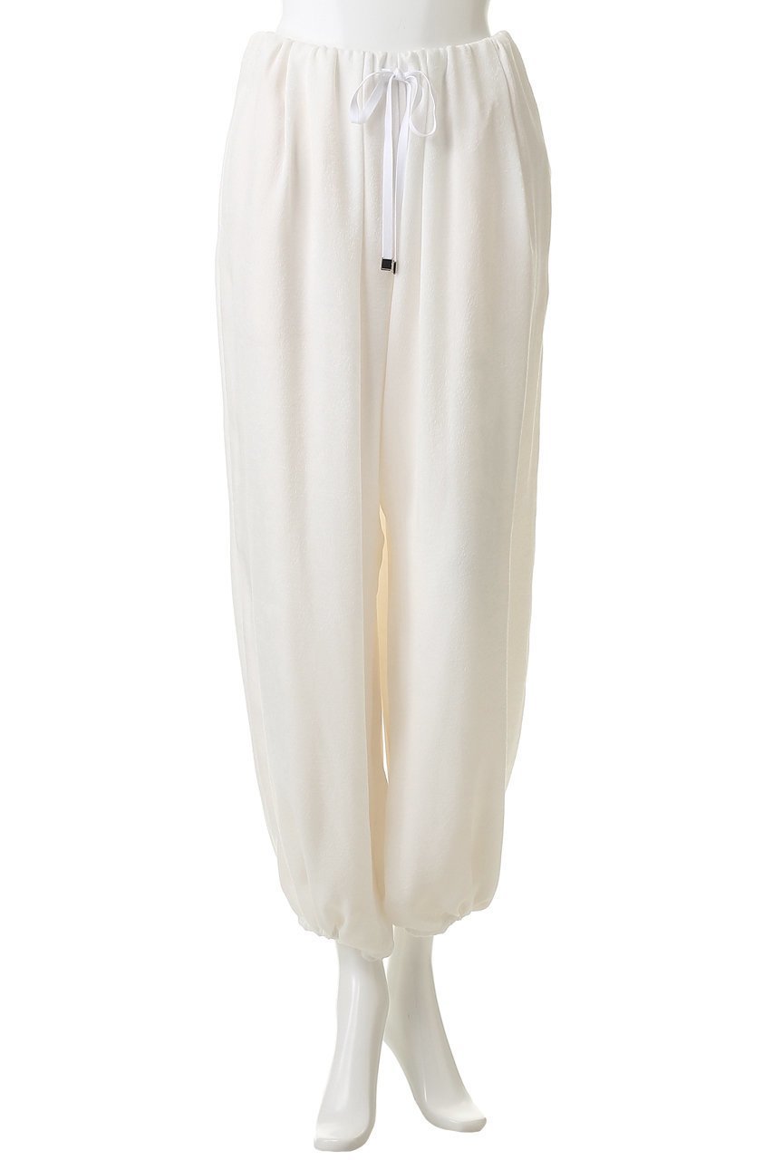 【スタニングルアー/STUNNING LURE】のrベルベットギャザーパンツ 人気、トレンドファッション・服の通販 founy(ファニー) 　ファッション　Fashion　レディースファッション　Fashion for Women　パンツ　Pants & Trousers　シルク　Silk, 100% Silk　ストレート　Straight, Straight Cut　エレガント 上品　Elegant　再入荷　Restock / Back in Stock　other-6|ID: prp329100004826354 ipo3291000000036006586