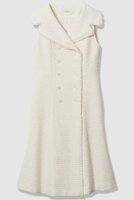 【アナイ/ANAYI】のソフトベージュツイードテーラー ワンピース 人気、トレンドファッション・服の通販 founy(ファニー) ファッション Fashion レディースファッション Fashion for Women ワンピース Dresses チュニック Tunic Tops & Dresses 2026年 2026 ダブル Double, Double-Breasted チュニック Tunic, Long Top ツイード Twill, Twill Weave フランス France, French ロング Long, Long-Length エレガント 上品 Elegant 夏 Summer 春 Spring S/S・春夏 SS, Spring/Summer, Warm Season |ID:prp329100004826355