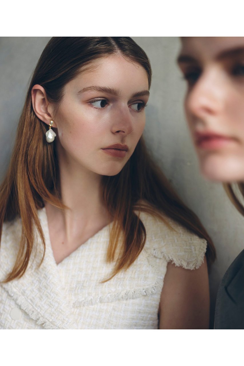 【アナイ/ANAYI】のソフトベージュツイードテーラー ワンピース 人気、トレンドファッション・服の通販 founy(ファニー) 　ファッション　Fashion　レディースファッション　Fashion for Women　ワンピース　Dresses　チュニック　Tunic Tops & Dresses　2026年　2026　ダブル　Double, Double-Breasted　チュニック　Tunic, Long Top　ツイード　Twill, Twill Weave　フランス　France, French　ロング　Long, Long-Length　エレガント 上品　Elegant　夏　Summer　春　Spring　S/S・春夏　SS, Spring/Summer, Warm Season　other-6|ID: prp329100004826355 ipo3291000000035116185