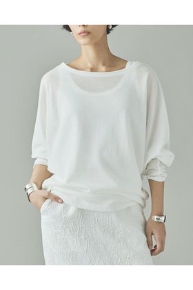 【カレンソロジー/Curensology】 シアードルマンプルオーバー人気、トレンドファッション・服の通販 founy(ファニー) ファッション Fashion レディースファッション Fashion for Women トップス・カットソー Cut & Sew Tops シャツ・ブラウス・オフィスカジュアル Elegant Blouses & Button-Ups ロングTシャツ・Tシャツ Longline T-Shirts & Tees カジュアルプルオーバー・ニットトップス Pullovers & Knit Tops / Casual Pullovers カットソー・ベーシックTシャツ Cut-and-Sewn Tops / Stretch Tees & Basics 2026年 2026 アクセサリー Fashion Accessories シアー Sheer, See-Through スリット Slit, Slit Detail スリーブ Sleeve, Long Sleeve / Short Sleeve ロング Long, Long-Length 夏 Summer 春 Spring S/S・春夏 SS, Spring/Summer, Warm Season |ID:prp329100004826364