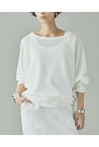 【カレンソロジー/Curensology】のシアードルマンプルオーバー ホワイト|ID: prp329100004826364 ipo3291000000035116274