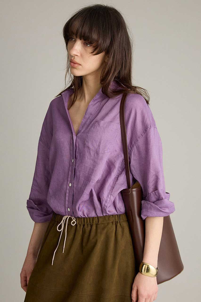 【ブリル/BRILL】のリネンスキッパーシャツ 人気、トレンドファッション・服の通販 founy(ファニー) ファッション Fashion レディースファッション Fashion for Women トップス・カットソー Cut & Sew Tops シャツ・ブラウス・オフィスカジュアル Elegant Blouses & Button-Ups 2026年 2026 スリーブ Sleeve, Long Sleeve / Short Sleeve ポケット Pocket, Pocket Detail リネン Linen, Linen Fabric ロング Long, Long-Length 夏 Summer 春 Spring S/S・春夏 SS, Spring/Summer, Warm Season other-2|ID: prp329100004826375 ipo3291000000035116357