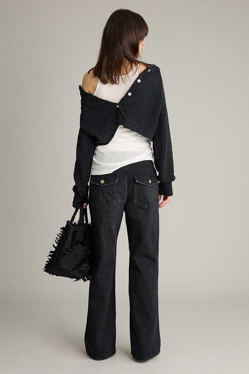 【ブリル/BRILL】のネップヤーンクロップドカーディガン 人気、トレンドファッション・服の通販 founy(ファニー) 　ファッション　Fashion　レディースファッション　Fashion for Women　トップス・カットソー　Cut & Sew Tops　ニット　Knit Tops & Sweaters　カーディガン・羽織り　Layered Style Cardigans　2026年　2026　インナー　Innerwear　カーディガン　Cardigan, Knitwear　コンパクト　Compact, Small Size　ショート　Short, Short Length　シンプル　Simple, Minimal　トレンド　Trend, Trending Now　ネップ　Nepp, Slub Yarn　バランス　Balance, Style Balance　夏　Summer　春　Spring　S/S・春夏　SS, Spring/Summer, Warm Season　other-8|ID: prp329100004826379 ipo3291000000035116395