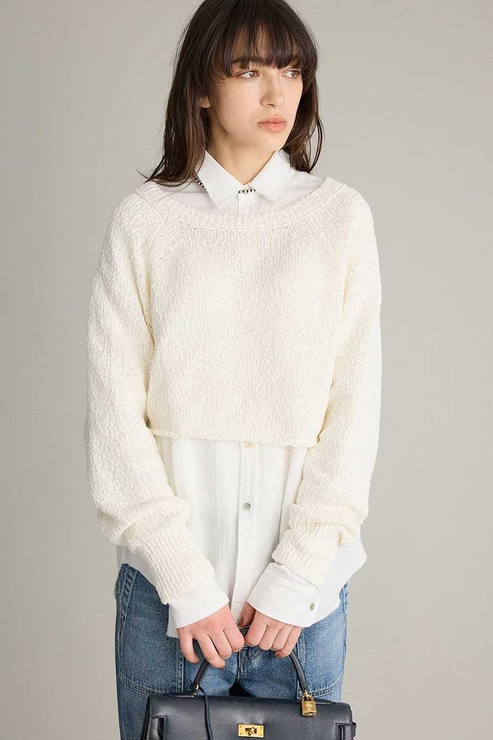 【ブリル/BRILL】のネップヤーンクロップドカーディガン インテリア・キッズ・メンズ・レディースファッション・服の通販 founy(ファニー) https://founy.com/ ファッション Fashion レディースファッション Fashion for Women トップス・カットソー Cut & Sew Tops ニット Knit Tops & Sweaters カーディガン・羽織り Layered Style Cardigans 2026年 2026 インナー Innerwear カーディガン Cardigan, Knitwear コンパクト Compact, Small Size ショート Short, Short Length シンプル Simple, Minimal トレンド Trend, Trending Now ネップ Nepp, Slub Yarn バランス Balance, Style Balance 夏 Summer 春 Spring S/S・春夏 SS, Spring/Summer, Warm Season |ID: prp329100004826379 ipo3291000000035944462