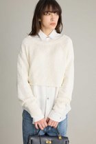 【ブリル/BRILL】のネップヤーンクロップドカーディガン 人気、トレンドファッション・服の通販 founy(ファニー) ファッション Fashion レディースファッション Fashion for Women トップス・カットソー Cut & Sew Tops ニット Knit Tops & Sweaters カーディガン・羽織り Layered Style Cardigans 2026年 2026 インナー Innerwear カーディガン Cardigan, Knitwear コンパクト Compact, Small Size ショート Short, Short Length シンプル Simple, Minimal トレンド Trend, Trending Now ネップ Nepp, Slub Yarn バランス Balance, Style Balance 夏 Summer 春 Spring S/S・春夏 SS, Spring/Summer, Warm Season thumbnail オフホワイト|ID: prp329100004826379 ipo3291000000035944463