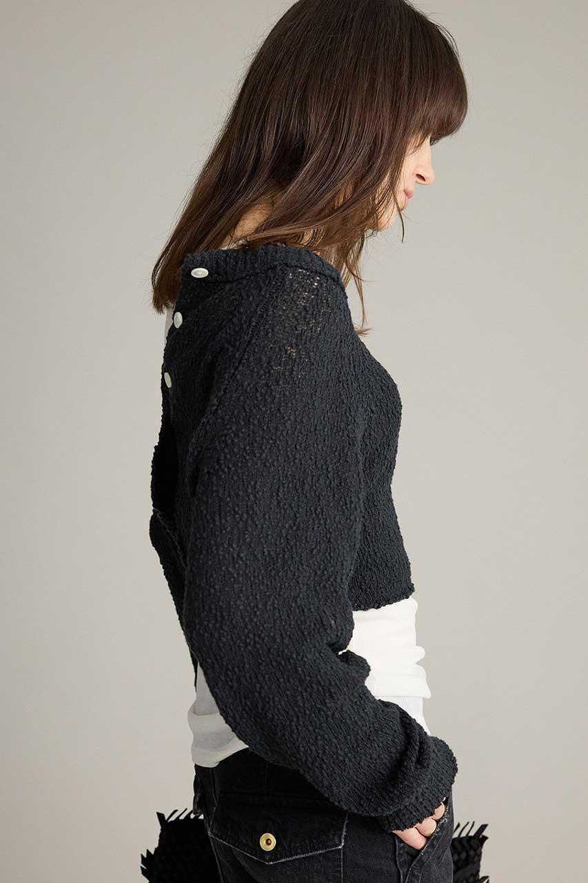 【ブリル/BRILL】のネップヤーンクロップドカーディガン 人気、トレンドファッション・服の通販 founy(ファニー) 　ファッション　Fashion　レディースファッション　Fashion for Women　トップス・カットソー　Cut & Sew Tops　ニット　Knit Tops & Sweaters　カーディガン・羽織り　Layered Style Cardigans　2026年　2026　インナー　Innerwear　カーディガン　Cardigan, Knitwear　コンパクト　Compact, Small Size　ショート　Short, Short Length　シンプル　Simple, Minimal　トレンド　Trend, Trending Now　ネップ　Nepp, Slub Yarn　バランス　Balance, Style Balance　夏　Summer　春　Spring　S/S・春夏　SS, Spring/Summer, Warm Season　other-5|ID: prp329100004826379 ipo3291000000036018365