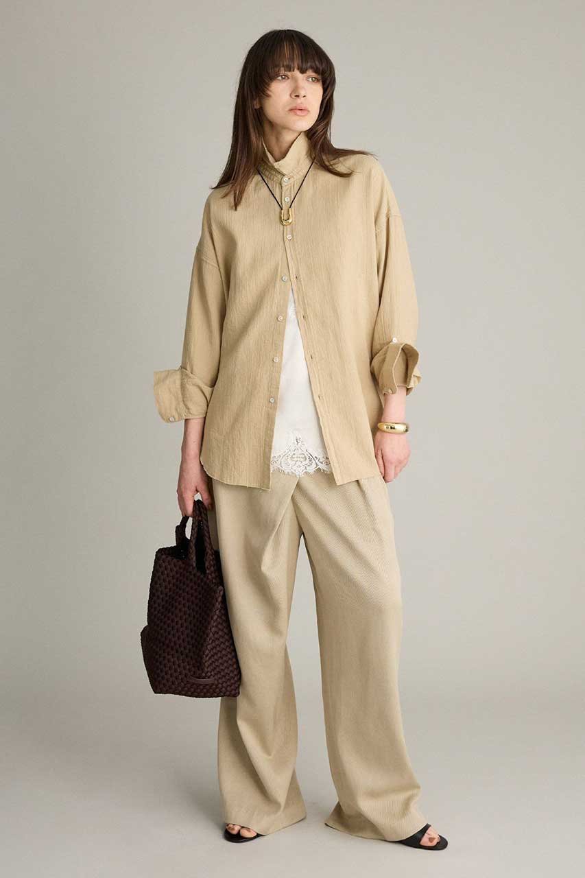 【ブリル/BRILL】のガーゼオーバーシャツ 人気、トレンドファッション・服の通販 founy(ファニー) ファッション Fashion レディースファッション Fashion for Women トップス・カットソー Cut & Sew Tops シャツ・ブラウス・オフィスカジュアル Elegant Blouses & Button-Ups 2026年 2026 カフス Cuff Design スリーブ Sleeve, Long Sleeve / Short Sleeve ループ Loop, Loop Knit ロング Long, Long-Length 夏 Summer 春 Spring S/S・春夏 SS, Spring/Summer, Warm Season other-8|ID: prp329100004826383 ipo3291000000035116427