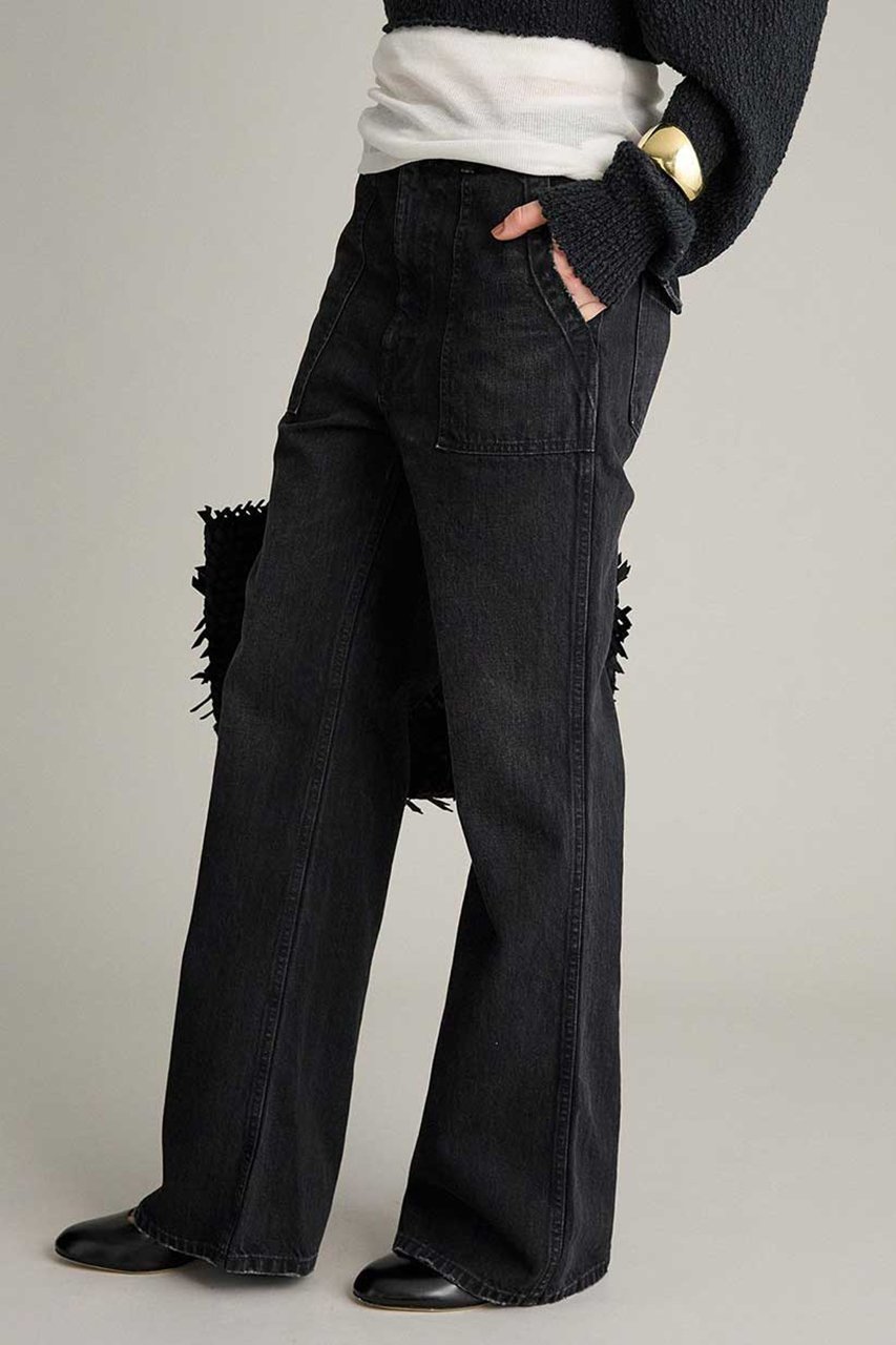 【ブリル/BRILL】のベイカーデニム 人気、トレンドファッション・服の通販 founy(ファニー) 　ファッション　Fashion　レディースファッション　Fashion for Women　パンツ　Pants & Trousers　デニムパンツ・ジーンズ・美脚デニム　Denim Jeans & Pants　2026年　2026　デニム　Denim, Jeans Material　夏　Summer　春　Spring　S/S・春夏　SS, Spring/Summer, Warm Season　other-2|ID: prp329100004826384 ipo3291000000035116431