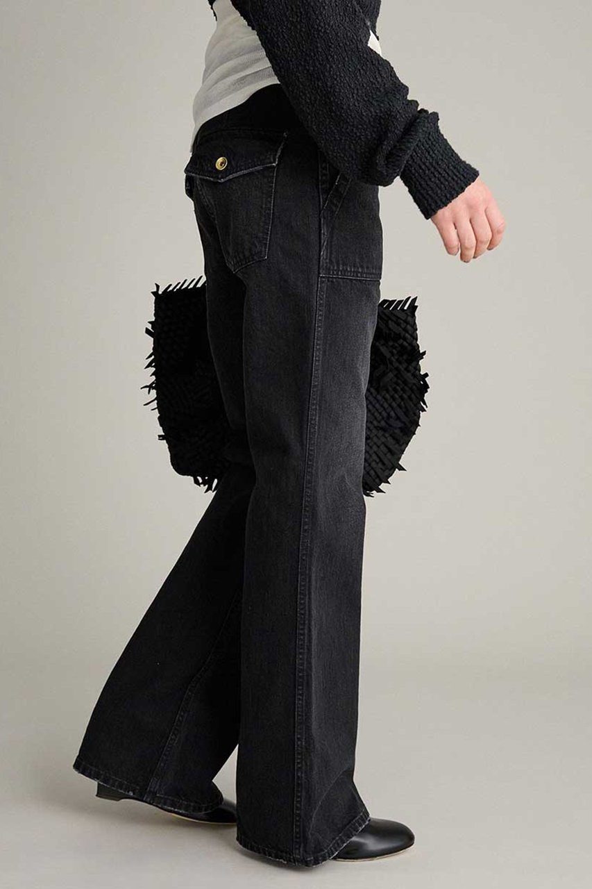 【ブリル/BRILL】のベイカーデニム 人気、トレンドファッション・服の通販 founy(ファニー) 　ファッション　Fashion　レディースファッション　Fashion for Women　パンツ　Pants & Trousers　デニムパンツ・ジーンズ・美脚デニム　Denim Jeans & Pants　2026年　2026　デニム　Denim, Jeans Material　夏　Summer　春　Spring　S/S・春夏　SS, Spring/Summer, Warm Season　other-5|ID: prp329100004826384 ipo3291000000035116438