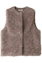 【リナージオ/LIGNAGGIO】の【LIGNAGGIO×ECOPEL】ランダムファー ショートジレ ベージュ|ID: prp329100004826386 ipo3291000000035116650