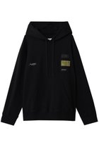 【エムエム6 メゾン マルタン マルジェラ/MM6 Maison Martin Margiela】のロゴ フーディースウェットシャツ 人気、トレンドファッション・服の通販 founy(ファニー) ファッション Fashion レディースファッション Fashion for Women トップス・カットソー Cut & Sew Tops シャツ・ブラウス・オフィスカジュアル Elegant Blouses & Button-Ups レディースパーカー・カジュアルフーディー Casual Hoodies & Sweatshirts ロングTシャツ・Tシャツ Longline T-Shirts & Tees スウェット・クルーネックトップス Sweatshirts & Crewnecks / Relaxed Fit Sweat Tops カットソー・ベーシックTシャツ Cut-and-Sewn Tops / Stretch Tees & Basics 2026年 2026 バランス Balance, Style Balance モチーフ Motif, Design Theme リラックス Relax, Relaxed Fit 夏 Summer 春 Spring S/S・春夏 SS, Spring/Summer, Warm Season thumbnail ブラック|ID: prp329100004827163 ipo3291000000035125110