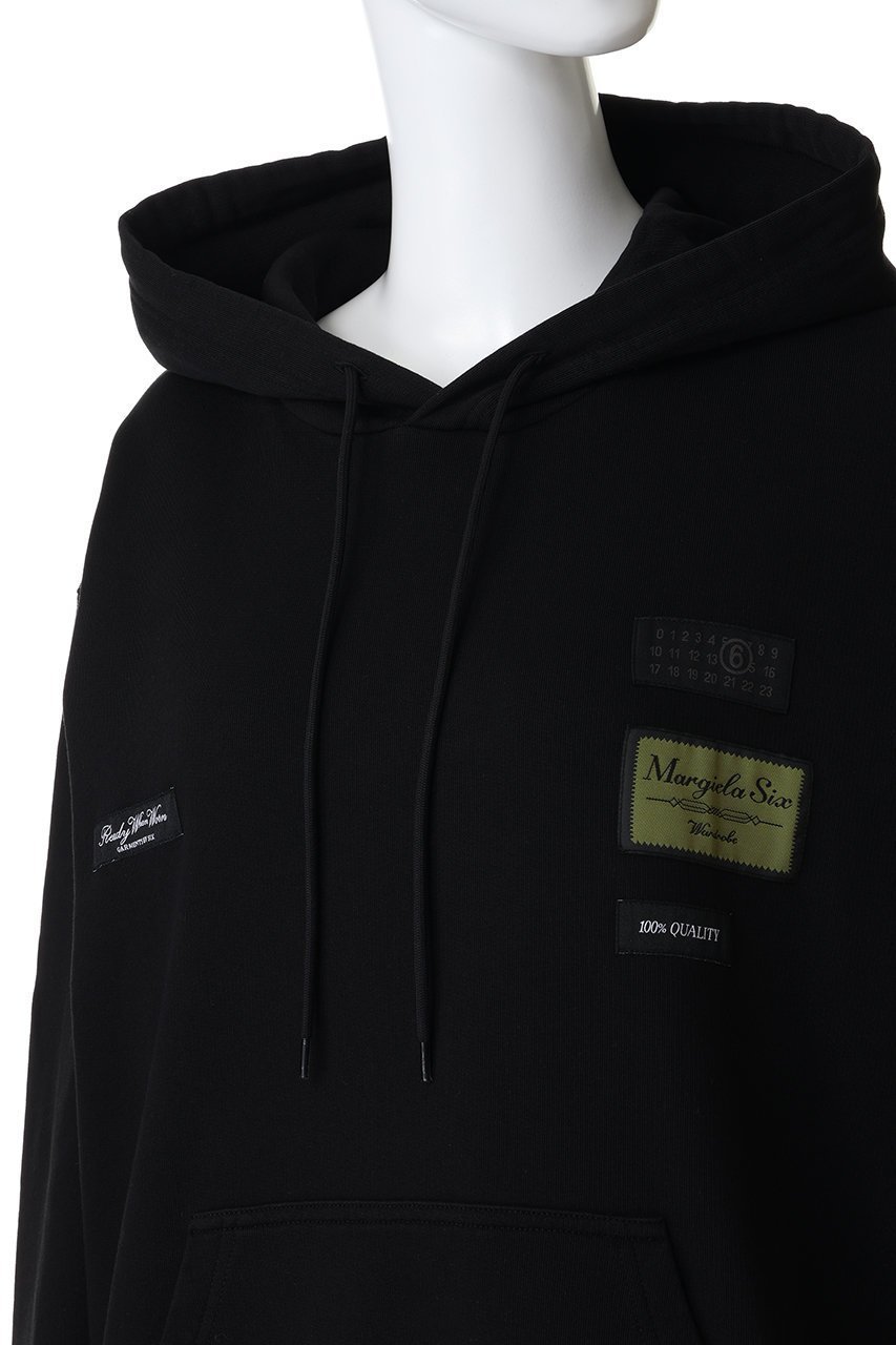 【エムエム6 メゾン マルタン マルジェラ/MM6 Maison Martin Margiela】のロゴ フーディースウェットシャツ 人気、トレンドファッション・服の通販 founy(ファニー) ファッション Fashion レディースファッション Fashion for Women トップス・カットソー Cut & Sew Tops シャツ・ブラウス・オフィスカジュアル Elegant Blouses & Button-Ups レディースパーカー・カジュアルフーディー Casual Hoodies & Sweatshirts ロングTシャツ・Tシャツ Longline T-Shirts & Tees スウェット・クルーネックトップス Sweatshirts & Crewnecks / Relaxed Fit Sweat Tops カットソー・ベーシックTシャツ Cut-and-Sewn Tops / Stretch Tees & Basics 2026年 2026 バランス Balance, Style Balance モチーフ Motif, Design Theme リラックス Relax, Relaxed Fit 夏 Summer 春 Spring S/S・春夏 SS, Spring/Summer, Warm Season other-5|ID: prp329100004827163 ipo3291000000035125116