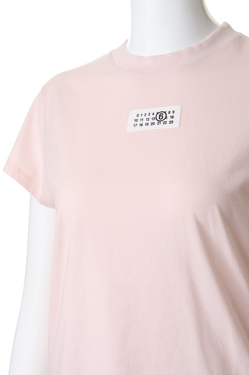 【エムエム6 メゾン マルタン マルジェラ/MM6 Maison Martin Margiela】のロゴ Tシャツ 人気、トレンドファッション・服の通販 founy(ファニー) 　ファッション　Fashion　レディースファッション　Fashion for Women　トップス・カットソー　Cut & Sew Tops　シャツ・ブラウス・オフィスカジュアル　Elegant Blouses & Button-Ups　ロングTシャツ・Tシャツ　Longline T-Shirts & Tees　カットソー・ベーシックTシャツ　Cut-and-Sewn Tops / Stretch Tees & Basics　2026年　2026　インナー　Innerwear　コンパクト　Compact, Small Size　ショート　Short, Short Length　ジャケット　Jacket, Outerwear　スリーブ　Sleeve, Long Sleeve / Short Sleeve　フロント　Front, Front Design　夏　Summer　春　Spring　S/S・春夏　SS, Spring/Summer, Warm Season　other-5|ID: prp329100004827165 ipo3291000000035125126