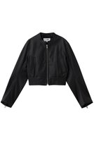 【エムエム6 メゾン マルタン マルジェラ/MM6 Maison Martin Margiela】のノーカラーフェイクレザージャケット 人気、トレンドファッション・服の通販 founy(ファニー) ファッション Fashion レディースファッション Fashion for Women アウター Coat / Outerwear Collection レディースジャケット・軽アウター Jackets 2026年 2026 クール Cool, Chic ジャケット Jacket, Outerwear デニム Denim, Jeans Material トレンド Trend, Trending Now ドレス Dress, One-Piece 夏 Summer 春 Spring S/S・春夏 SS, Spring/Summer, Warm Season |ID:prp329100004827167