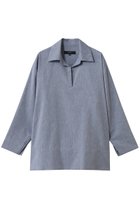 【フローレント/FLORENT】のデニムシャンブレー スキッパー ブラウス 人気、トレンドファッション・服の通販 founy(ファニー) ファッション Fashion レディースファッション Fashion for Women トップス・カットソー Cut & Sew Tops シャツ・ブラウス・オフィスカジュアル Elegant Blouses & Button-Ups 2026年 2026 エレガント 上品 Elegant シャンブレー Chambray, Denim-Like Fabric スキッパー Skipper, Open Collar スリーブ Sleeve, Long Sleeve / Short Sleeve デニム Denim, Jeans Material ロング Long, Long-Length 夏 Summer 春 Spring S/S・春夏 SS, Spring/Summer, Warm Season thumbnail ブルー|ID: prp329100004827168 ipo3291000000035125142