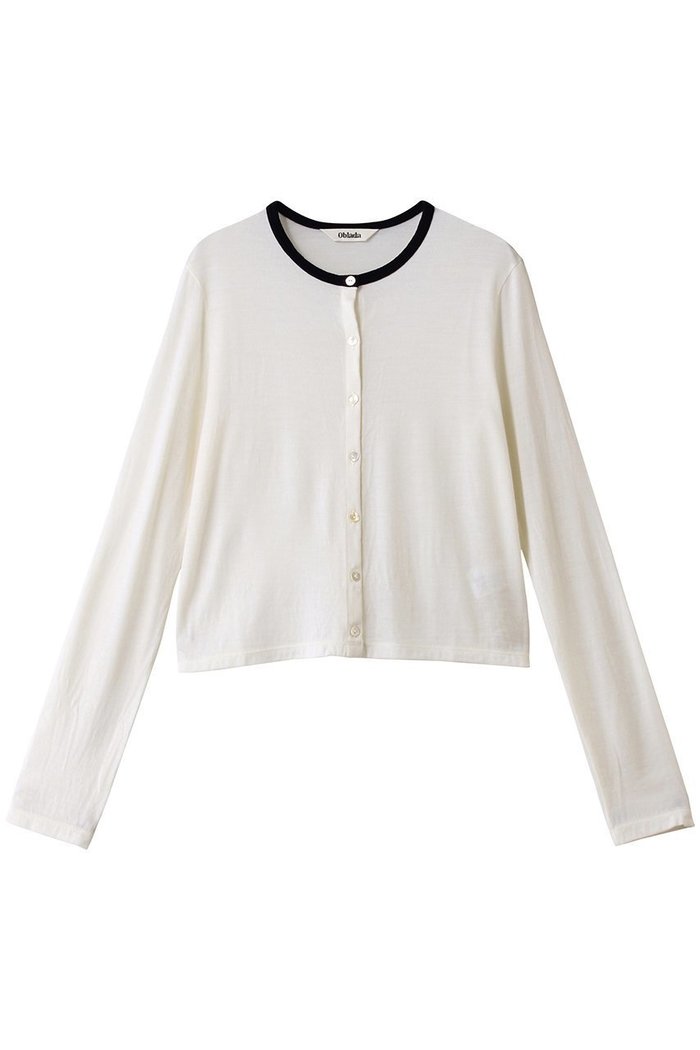 【オブラダ/Oblada】のウールカーディガン インテリア・キッズ・メンズ・レディースファッション・服の通販 founy(ファニー) https://founy.com/ ファッション Fashion レディースファッション Fashion for Women トップス・カットソー Cut & Sew Tops カーディガン・羽織り Layered Style Cardigans シャツ・ブラウス・オフィスカジュアル Elegant Blouses & Button-Ups ロングTシャツ・Tシャツ Longline T-Shirts & Tees カットソー・ベーシックTシャツ Cut-and-Sewn Tops / Stretch Tees & Basics カーディガン Cardigan, Knitwear コンパクト Compact, Small Size ショート Short, Short Length フィット Fit, Slim Fit ボトム Bottoms, Lower Wear エレガント 上品 Elegant 羽織 Haori, Light Jacket |ID: prp329100004827182 ipo3291000000035774831