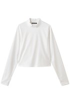 【ミズイロ インド/mizuiro ind】のmock neck T shirt シャツ 人気、トレンドファッション・服の通販 founy(ファニー) ファッション Fashion レディースファッション Fashion for Women トップス・カットソー Cut & Sew Tops シャツ・ブラウス・オフィスカジュアル Elegant Blouses & Button-Ups ロングTシャツ・Tシャツ Longline T-Shirts & Tees カットソー・ベーシックTシャツ Cut-and-Sewn Tops / Stretch Tees & Basics インナー Innerwear コンパクト Compact, Small Size スリーブ Sleeve, Long Sleeve / Short Sleeve バランス Balance, Style Balance プリーツ Pleats, Pleated モックネック Mock Neck, Short Turtleneck ロング Long, Long-Length ワイド Wide, Wide Fit エレガント 上品 Elegant 新作・新入荷 New Arrivals / New In thumbnail off white|ID: prp329100004827184 ipo3291000000035125232